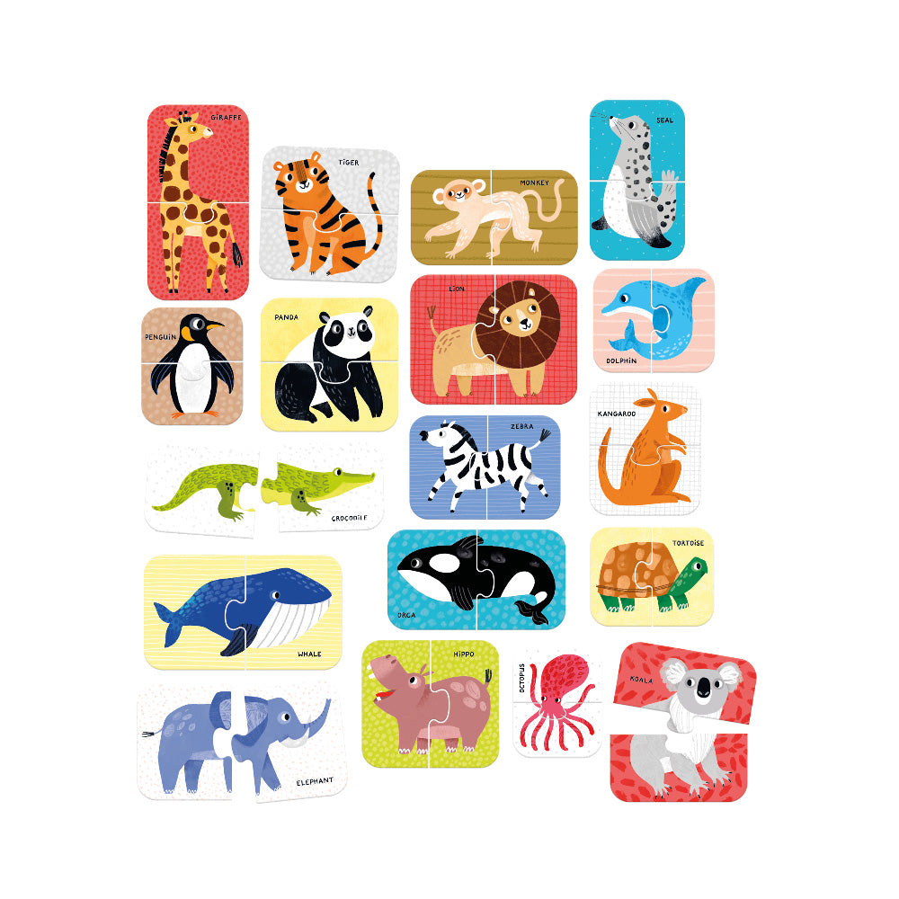 Banana Panda Puzzle Pairs Wild Animals