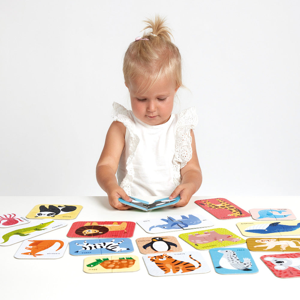 Banana Panda Puzzle Pairs Wild Animals