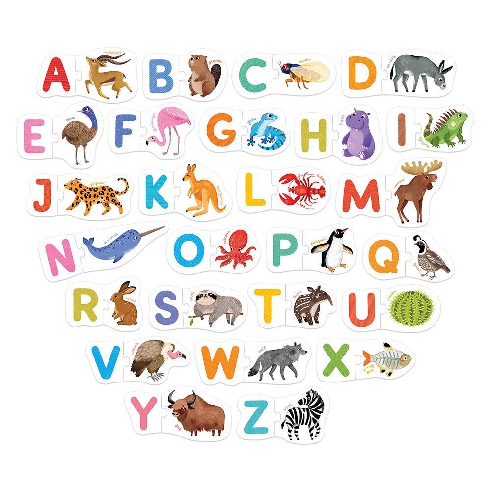 Banana Panda Puzzle Pairs Letters