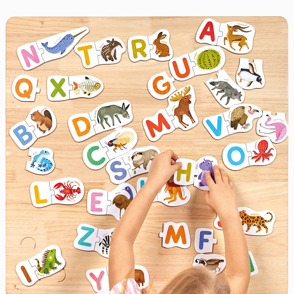 Banana Panda Puzzle Pairs Letters