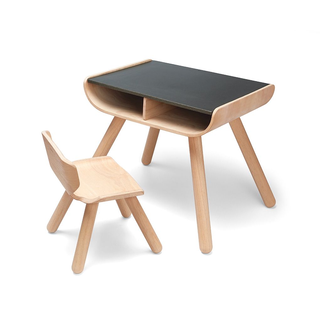 PlanToys Table & Chair - Black
