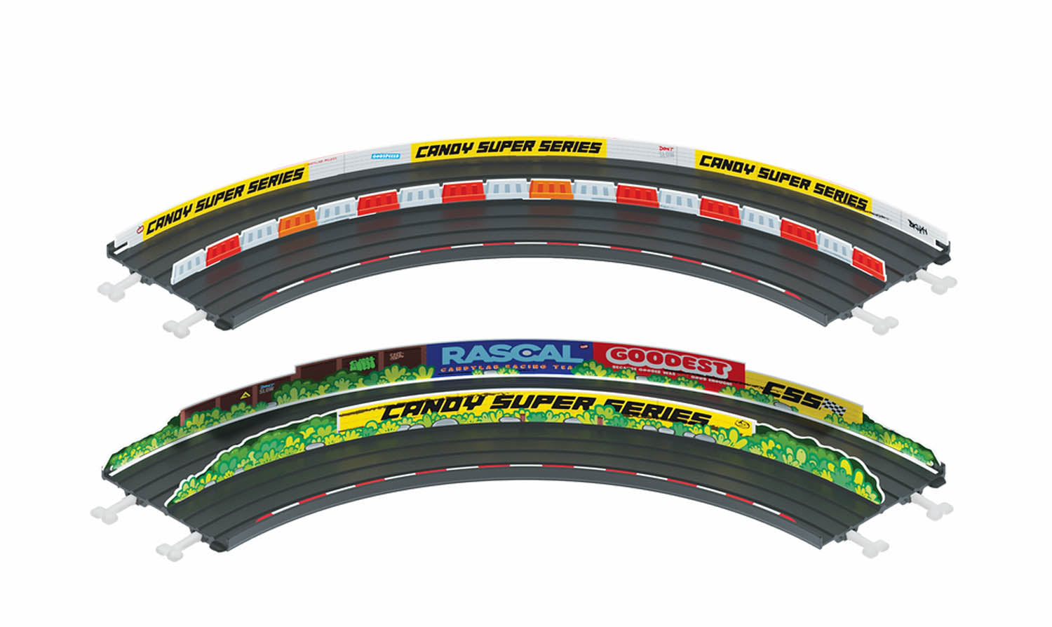 ROADWORKS 90 Turn Track Expansion 2-Pack