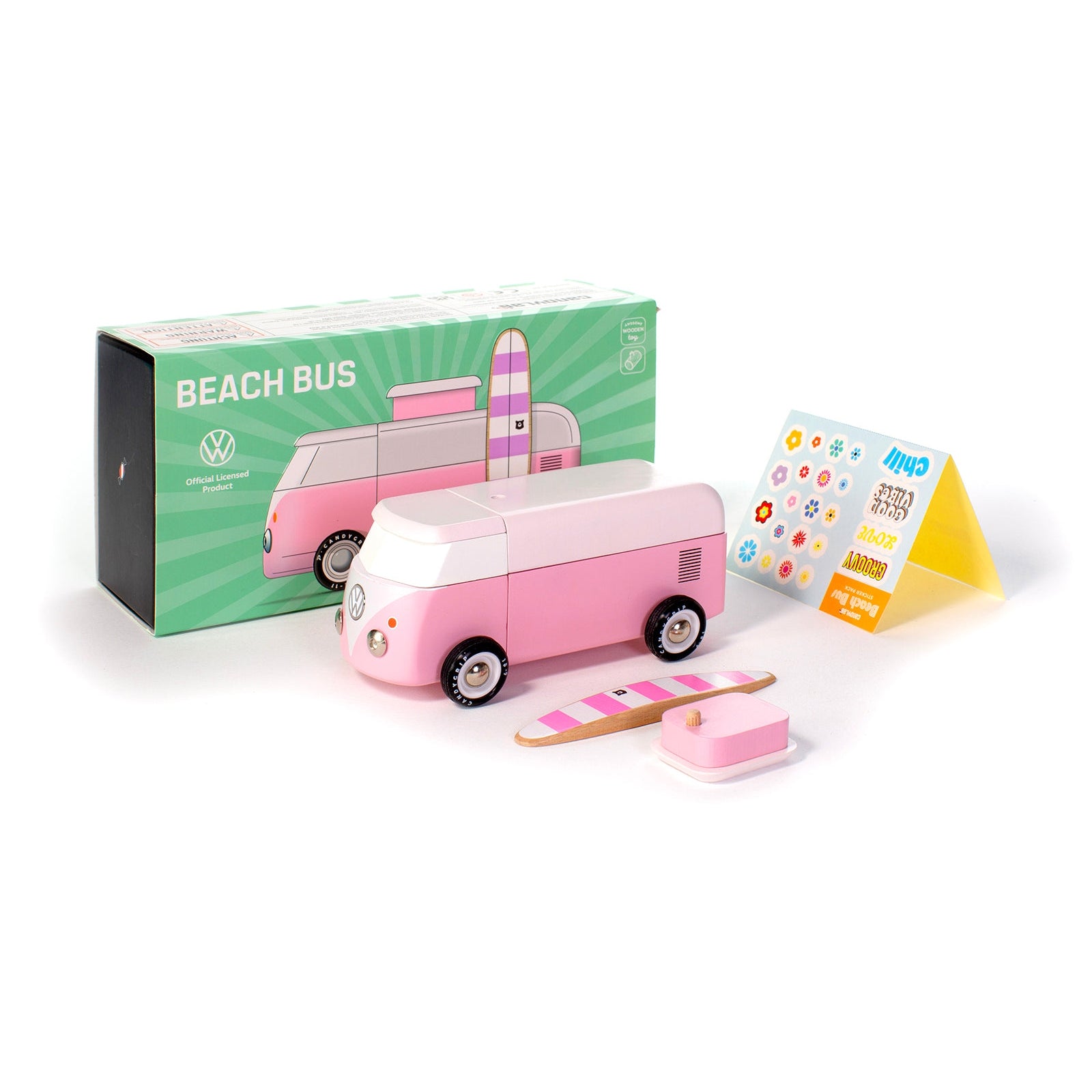 Candylab VW Beach Bus - Pink