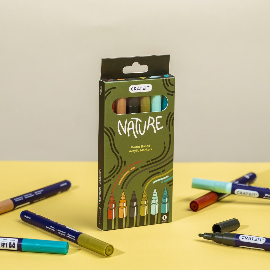 Crateit | Nature Markers | 1mm – 6 pc