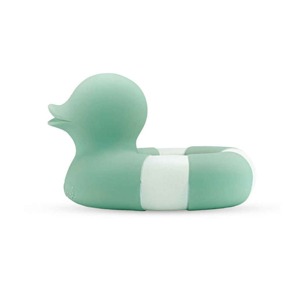 Oli & Carol Floatie Duck Mint Bath Toy