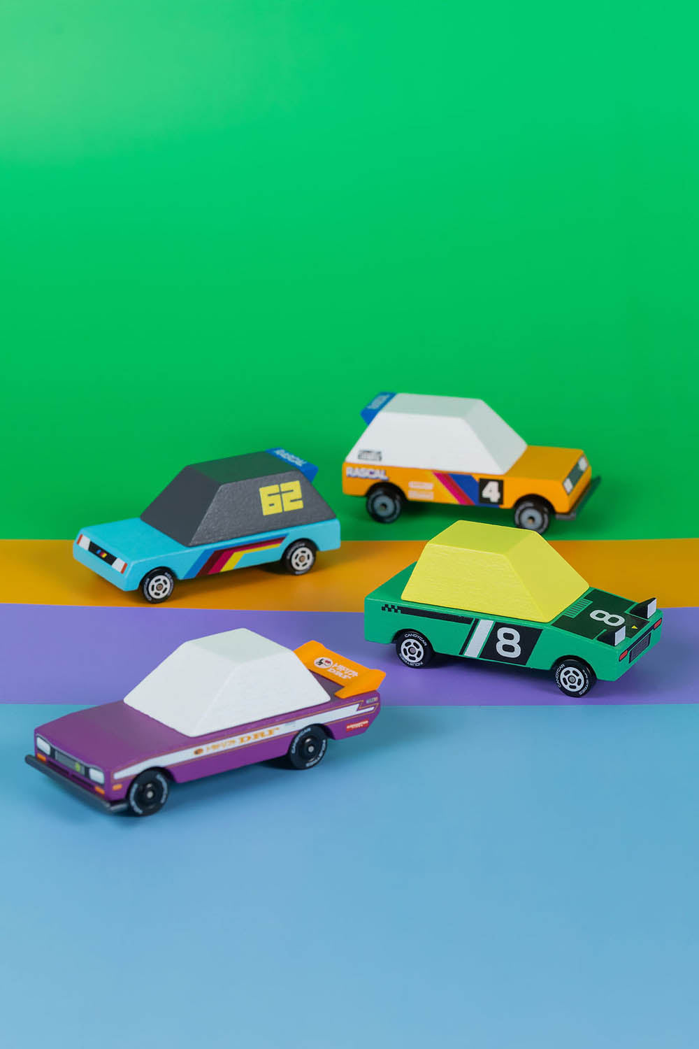 TOONS Diecast Race Car - Tokyo Heat 4-pack