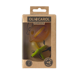 Oli & Carol Raw natural rubber dummy with physiological teat