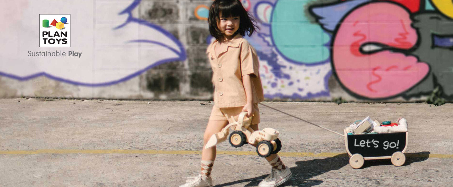 PlanToys sustainable wooden toys since 1981