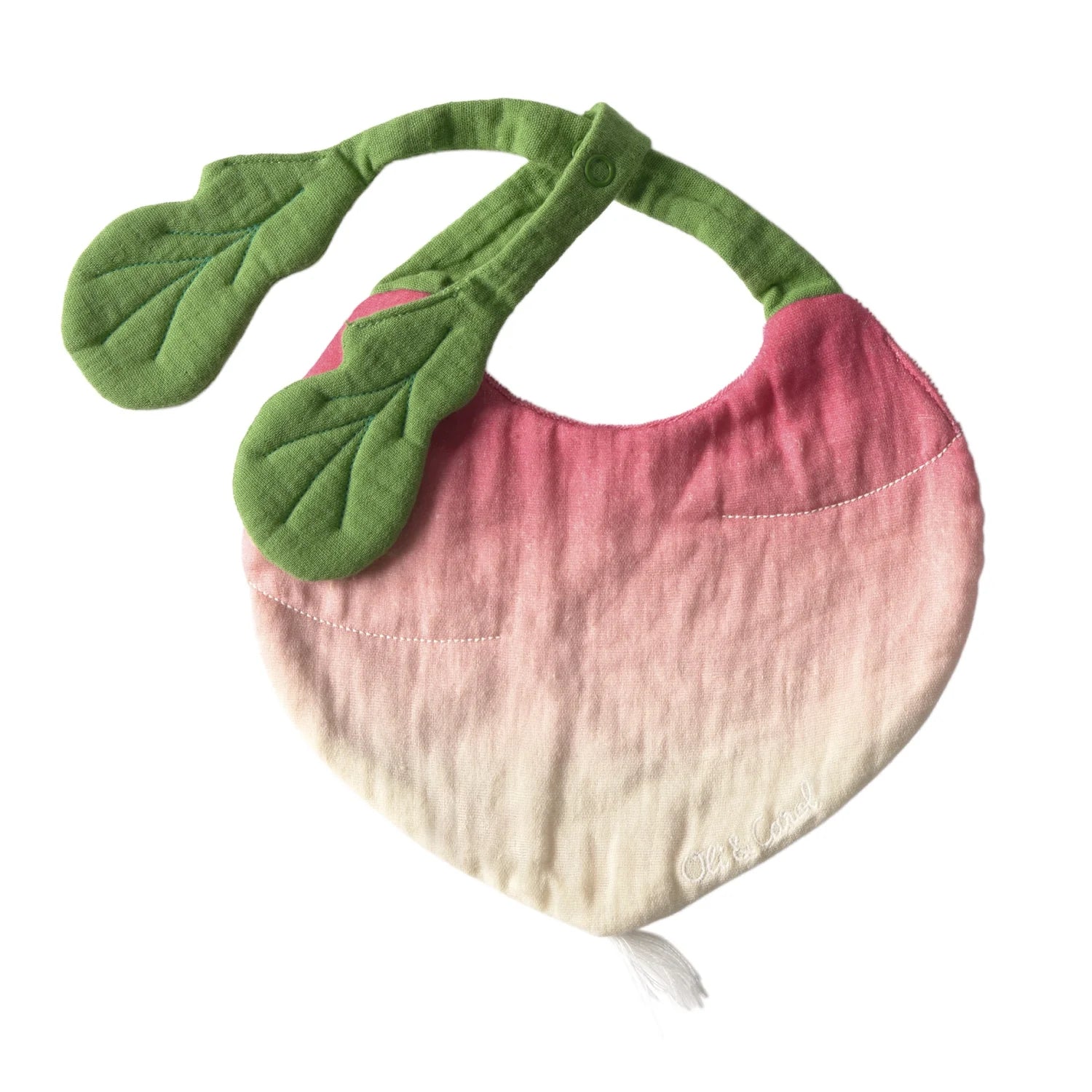 Oli&Carol Ramona the Radish Feeding Bib
