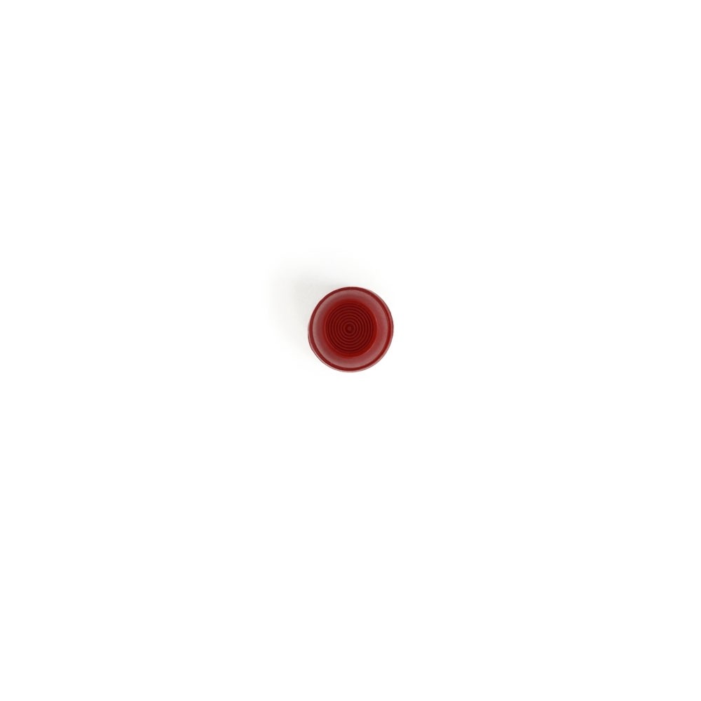 Set of 4 red wheel caps