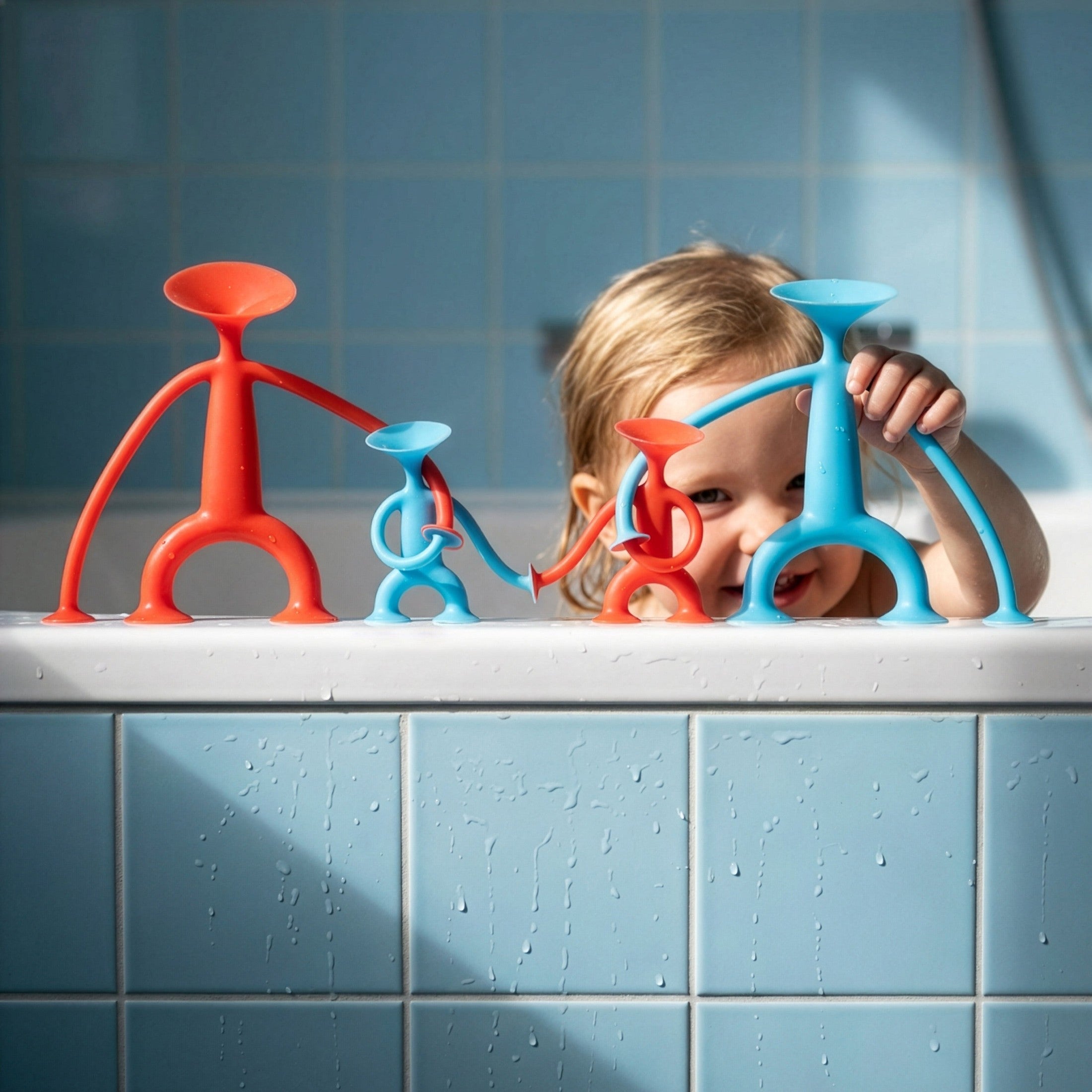 Oogi Stick & Squish Sensory Toy Family Set by MOLUK
