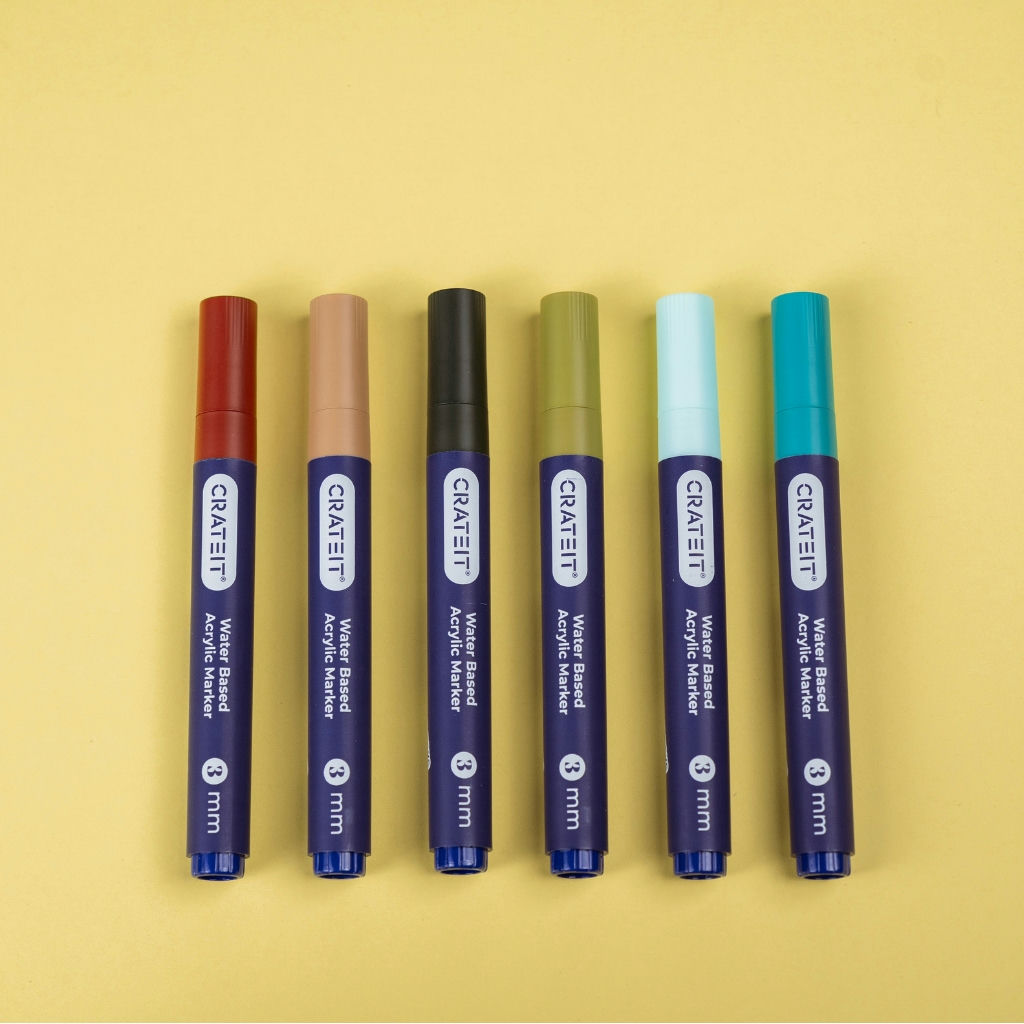 Crateit | Nature Markers | 3mm — 6 pc