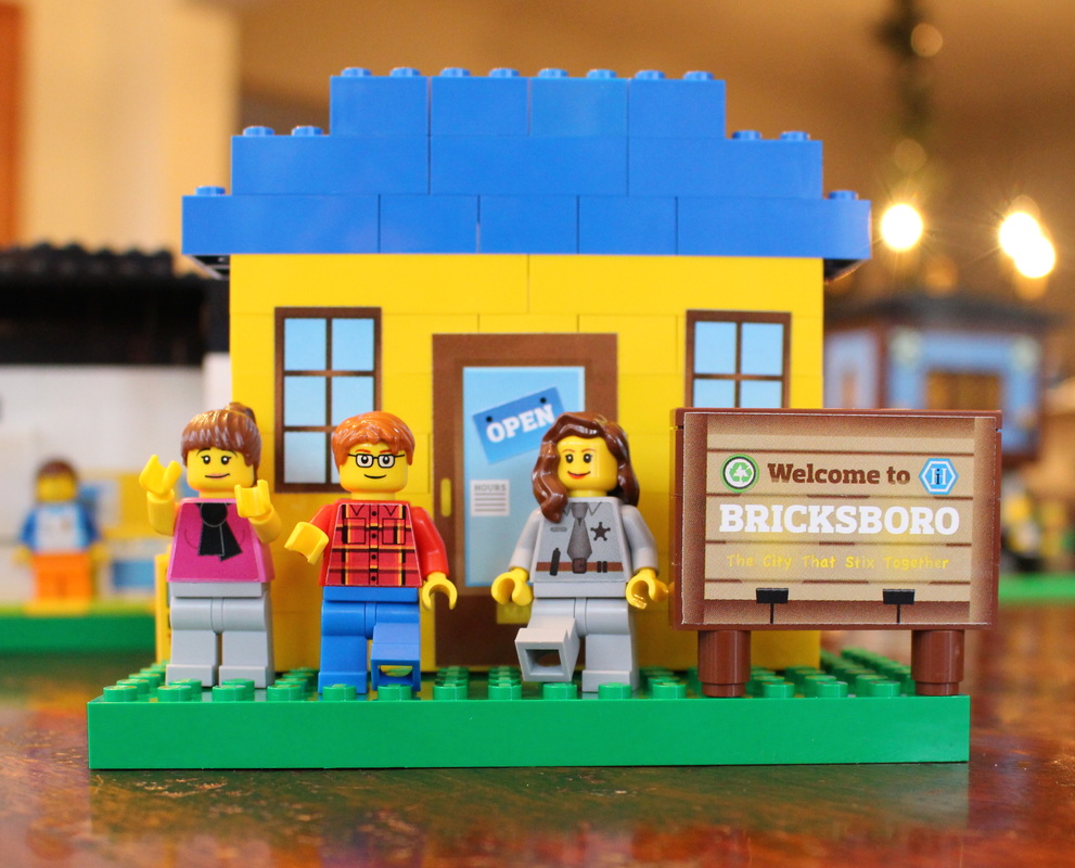 BrickStix town LEGO stickers