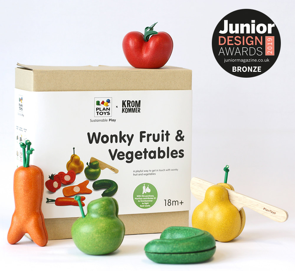 PlanToys win Bronze Best Eco Toy at the Junior Design Awards 2019